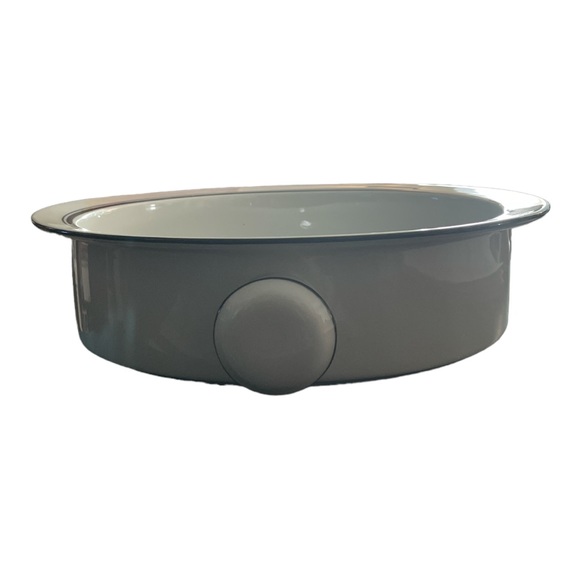 Dank Christianshavn Blue Round Serving Bowl With Handles 11 inches - Picture 7 of 8